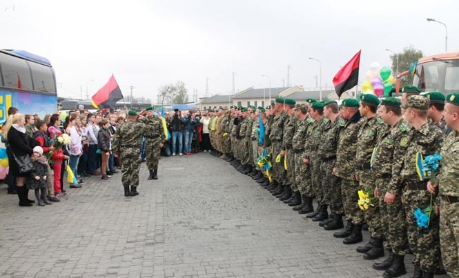 Близько 300 прикордонників у рамках ротації повернулись до Львова