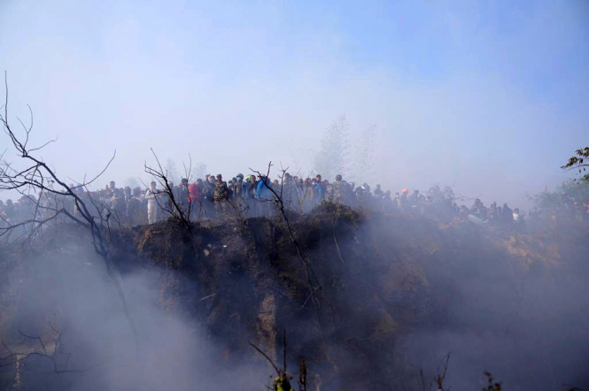 У Непалі зазнав катастрофи пасажирський літак із 72 людьми на борту. 