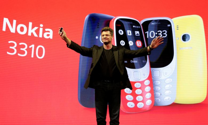 Новая версия Nokia 3310 презентовали в Барселоне