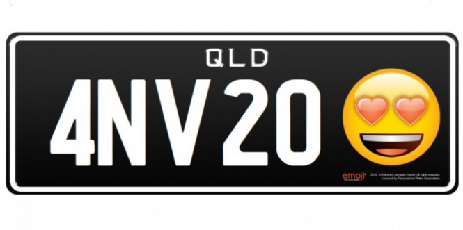 В Австралии на номерных знаках автомобилей появятся эмодзи