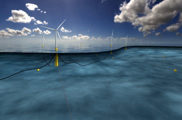 Норвежская компания построит первую в мире плавучую ветроэлектростанцию, ​​- видео