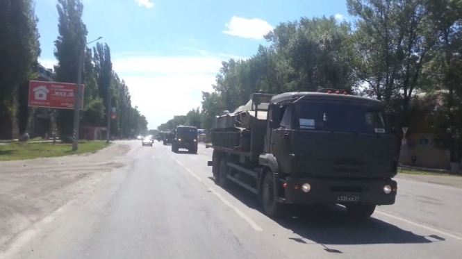 Близько 200 одиниць російської військової техніки наближаються до українського кордону
