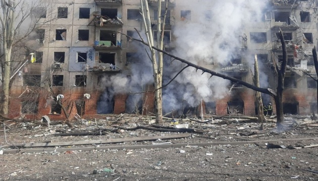 росіяни вдарили по центральній частині Краматорська у Донецькій області