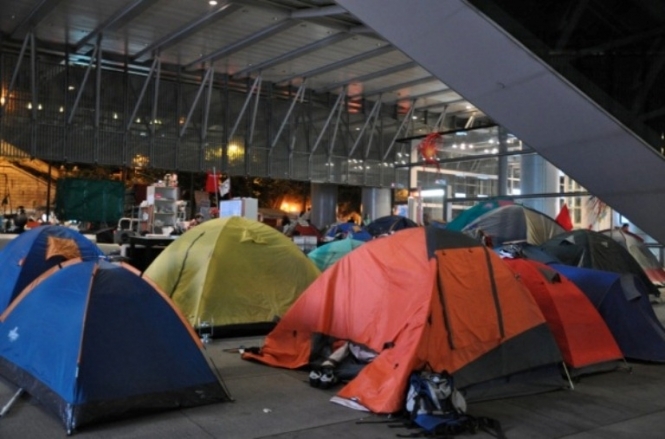 Останнє наметове містечко Occupy у Гонконзі невдовзі зруйнують