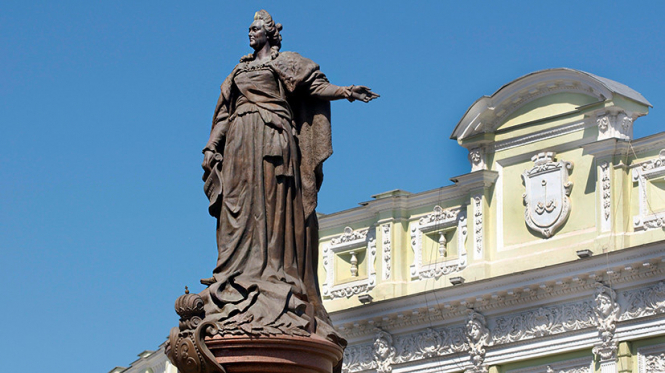 Верховный Суд узаконил одесский памятник российской императрице Екатерине II