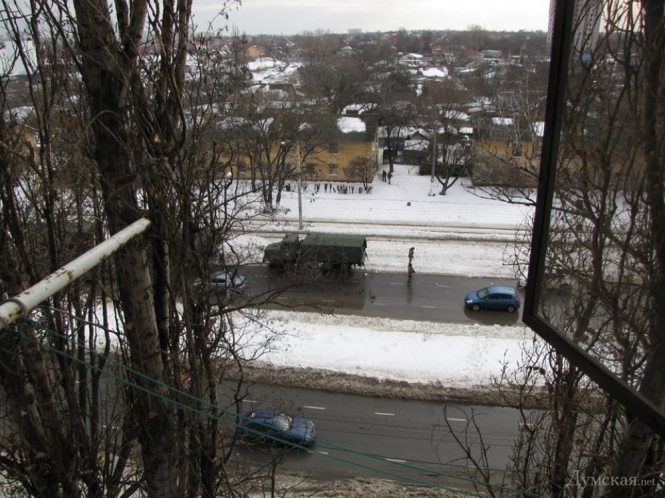 В Одессе Нацгвардия в полном вооружении начала отработки антитеррористической операции, - фото