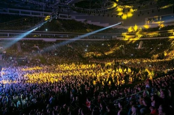 Во Франции организуют первый концерт-эксперимент на 5000 зрителей