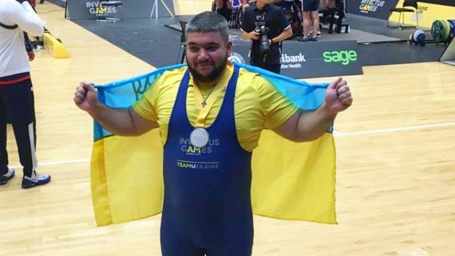 Ветеран АТО получил серебряную медаль для украинской сборной на 