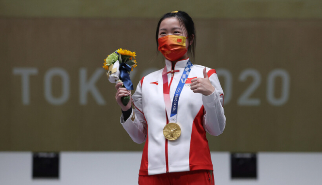 Китайская спортсменка получила первое 