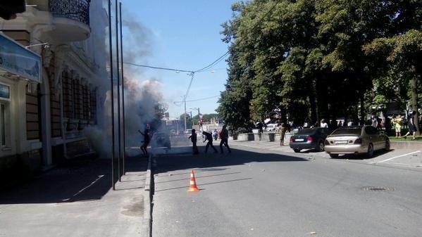 В Харькове напали на офис 