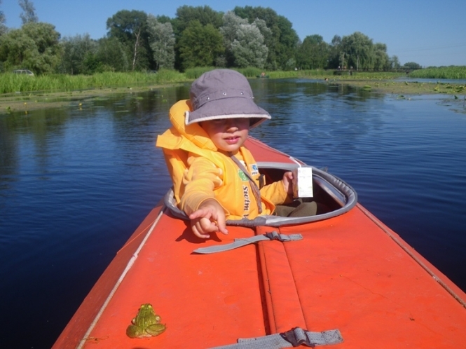  Остер. Дитяча річкова виправа вихідного дня (фото)