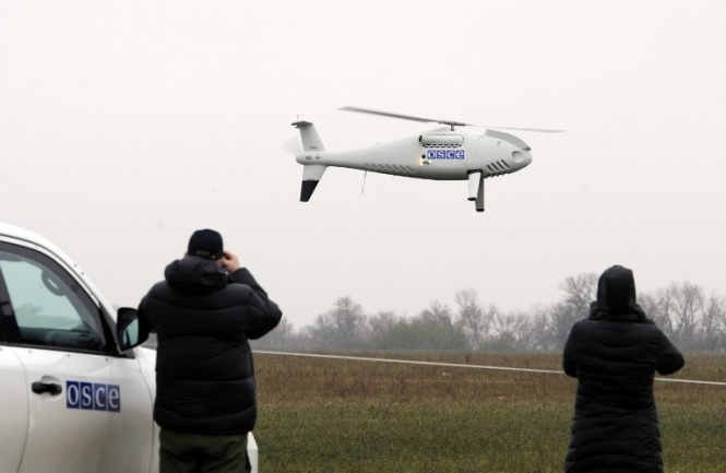Місія ОБСЄ зафіксувала три літаки на окупованих територіях Донбасу