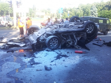 Аварію за участю чотирьох авто у Києві спричинили працівники СБУ, - прокуратура