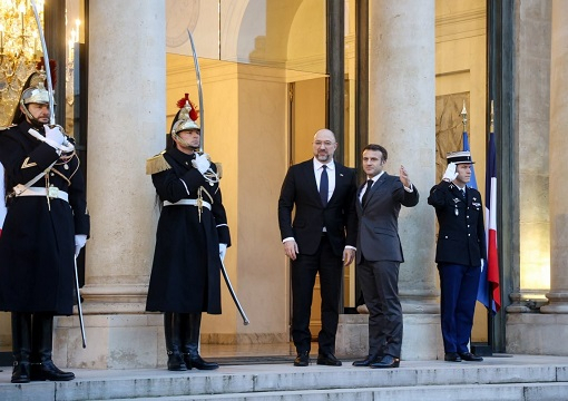 Президент Франції провів Конференцію на підтримку України взимку 

