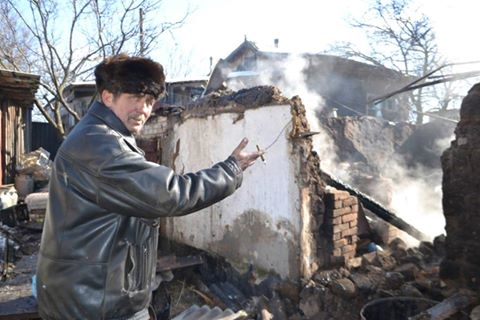 Боевики снова обстреляли жилые кварталы Авдеевки из минометов, - ФОТО
