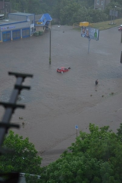 Потоп в Одесі (фото, відео)
