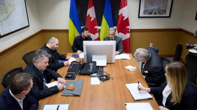 Зеленський перед зустріччю з Трампом поговорив з європейськими лідерами