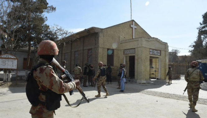 В Пакистане в церкви прогремел взрыв: около пяти погибших