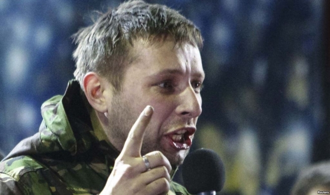 Сотник Парасюк предложил жителям Майдана или ехать домой, или воевать на востоке