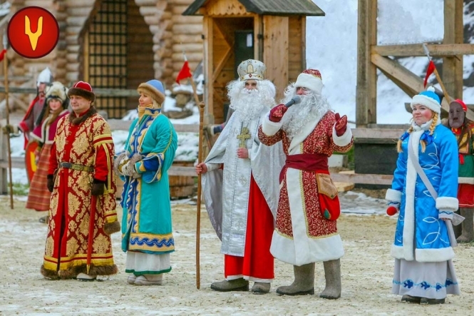 В Древнем Киеве открывается главная резиденция Деда Мороза