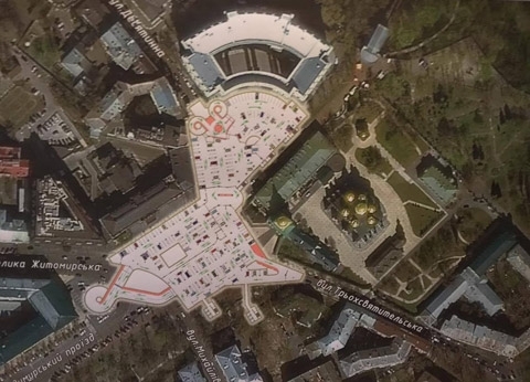 Паркінги планують побудувати ще під чотирма площами Києва