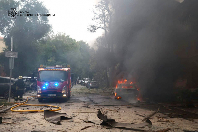росія атакувала Дніпро дронами: є загиблий, понад 20 поранених