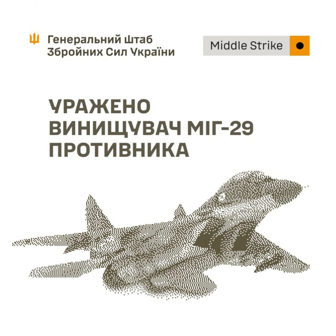 Сили оборони знищили російські МіГ-29 і Ка-27 – Генштаб