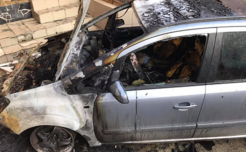 В Одессе сожгли машину историка, боролся против застроек