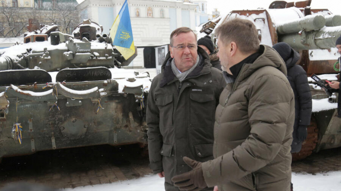 Пісторіус підтвердив рішення Німеччини збільшити військову допомогу Україні

