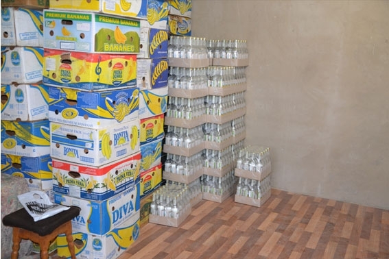 На Львовщине правоохранители изъяли 5 тысяч бутылок поддельной водки стоимостью в 200 тысяч гривен