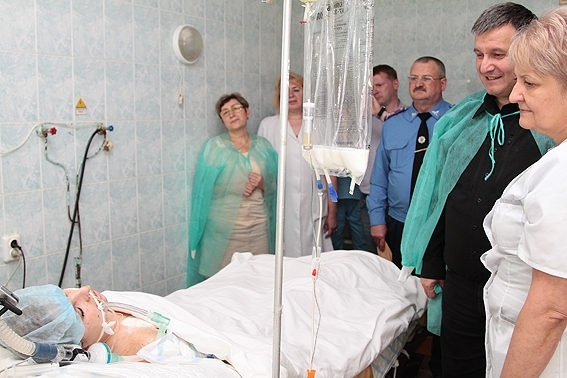 Жінку-міліціонера, поранену під час вибуху у Львові, лікуватимуть в Ізраїлі
