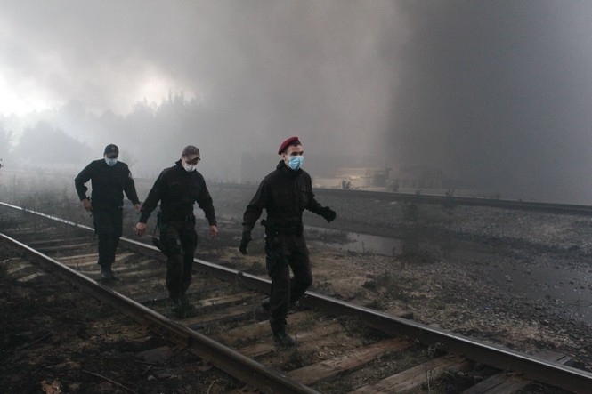 В МОЗ говорять про 14 постраждалих у наслідок пожежі під Києвом