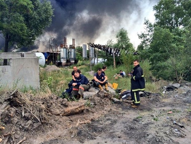 Цеголко: пожежа на нафтобазі біля Києва – це не теракт