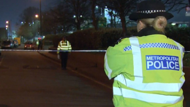 В Лондоне мужчина с ножом совершил несколько нападений на прохожих, четверо раненых