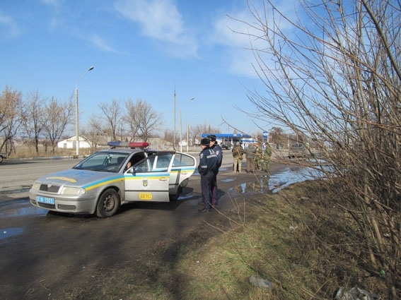 В Донецкой области бойцы АТО избили полицейского, который остановил их машину