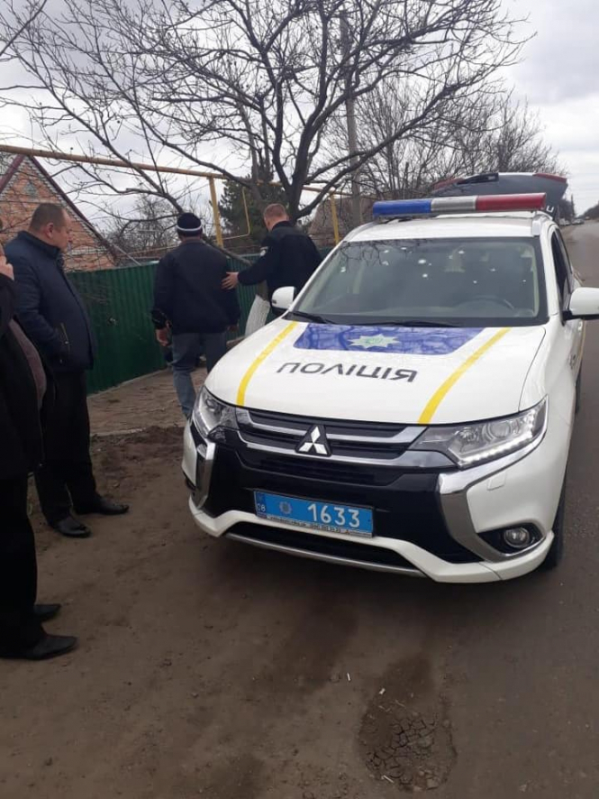 В Запорожской области мужчина бросил гранату в полицейских