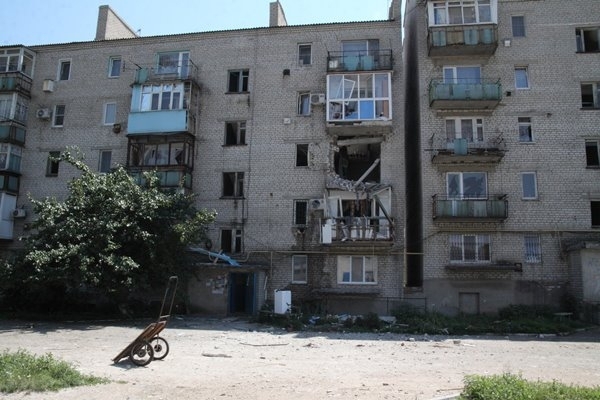 Під час обстрілу Попасної бойовики знищили 5 будинків, 3 людини загинули