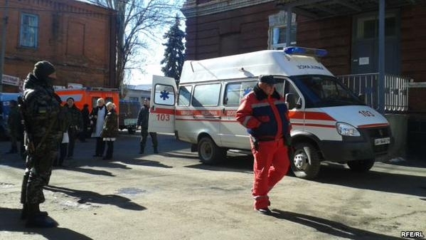 В больницу Артемовска сегодня поступило 170 раненых бойцов украинской армии