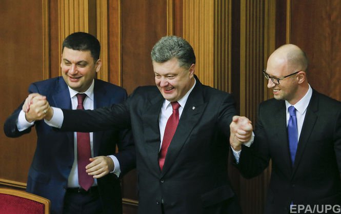 Команды Порошенко и Яценюка договариваются об объединении, - СМИ