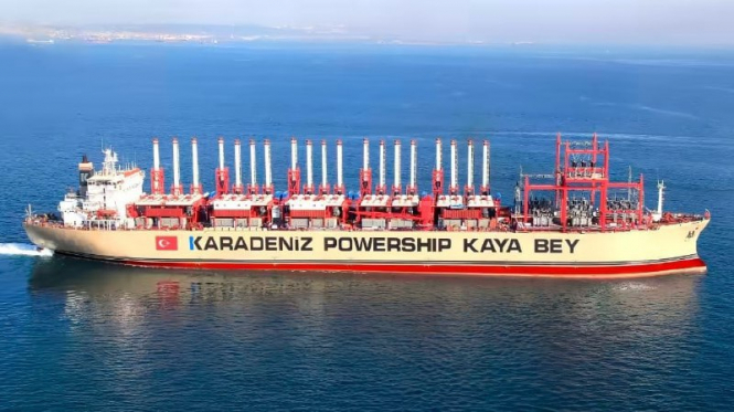 Турецька компанія Karpowership може направити до України судна-електростанції