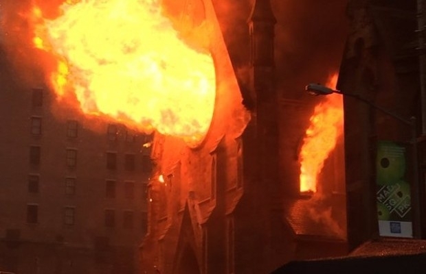 У Нью-Йорку згоріла 160-річна православна церква, - ФОТО ВІДЕО