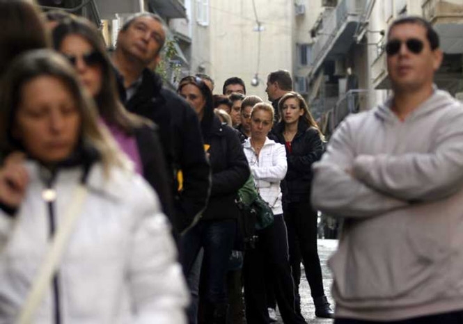 Більше половини молодих греків не мають роботи