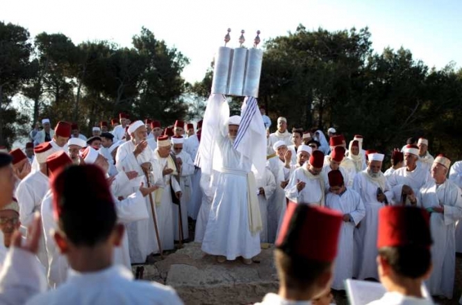 Самаритяни святкують закінчення Пасхи (фото)
