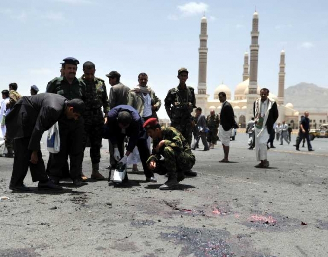 96 військових загинули під час теракту в Йемені (фото)