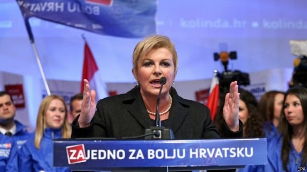 Хорваты выбрали президентом женщину