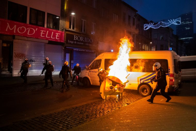 У Брюсселі спалахнув протест через смерть хлопця у відділку поліції