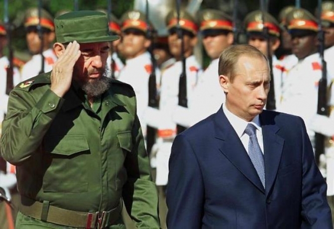Путін зустрінеться з Фіделем Кастро