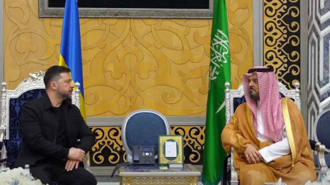 Зеленський прибув до Саудівської Аравії