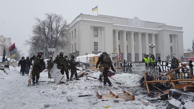 Україна пояснила Раді Європи, чому поліція била журналістів, розганяючи прихильників Саакашвілі