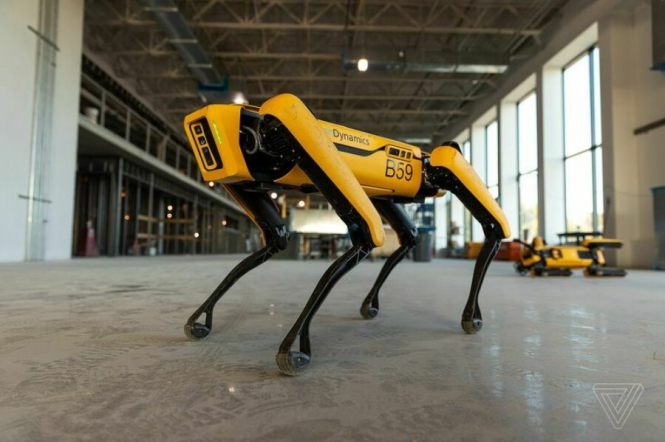 У Чорнобильській зоні вперше випробували робота-собаку Spot